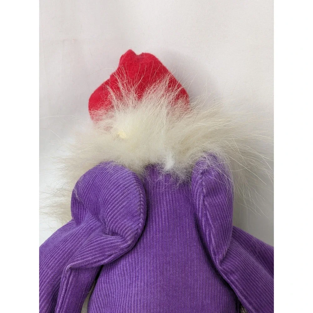 Maude Finkle Doll Eccentric Lady Red‎ Purple 24 Inch Stuffed